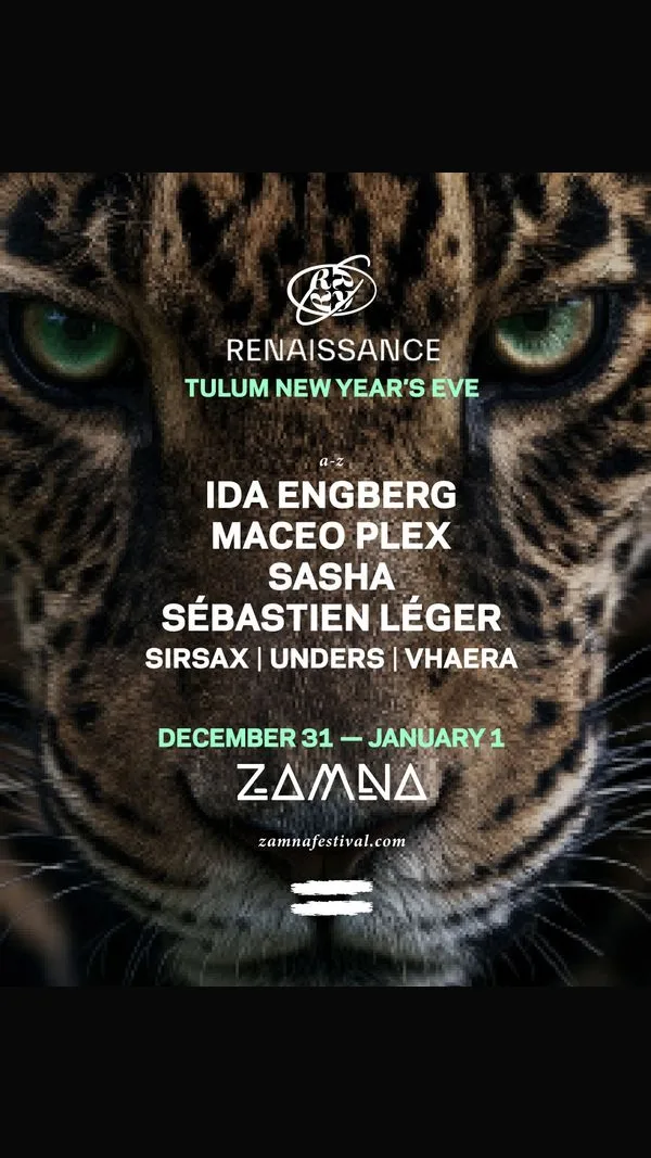 Renaissance Tulum flyer