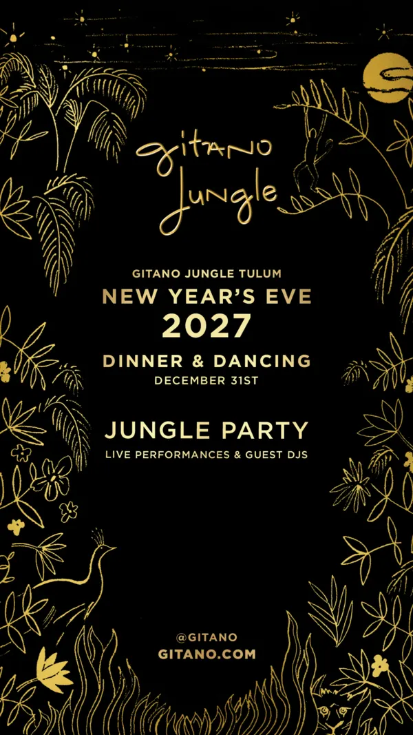 New Year's Eve at Gitano Jungle flyer