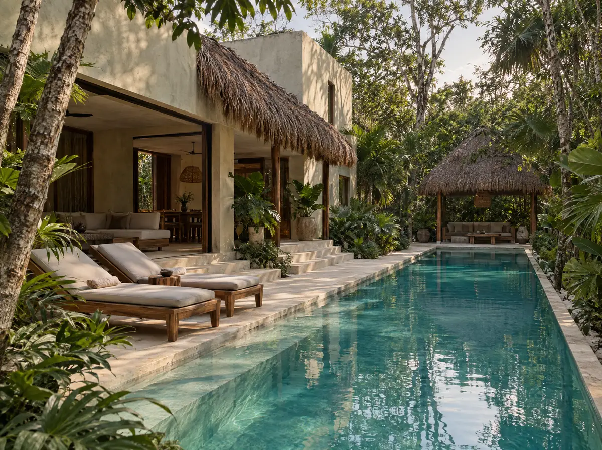 Villas in Tulum, arranged by Bon Vivant