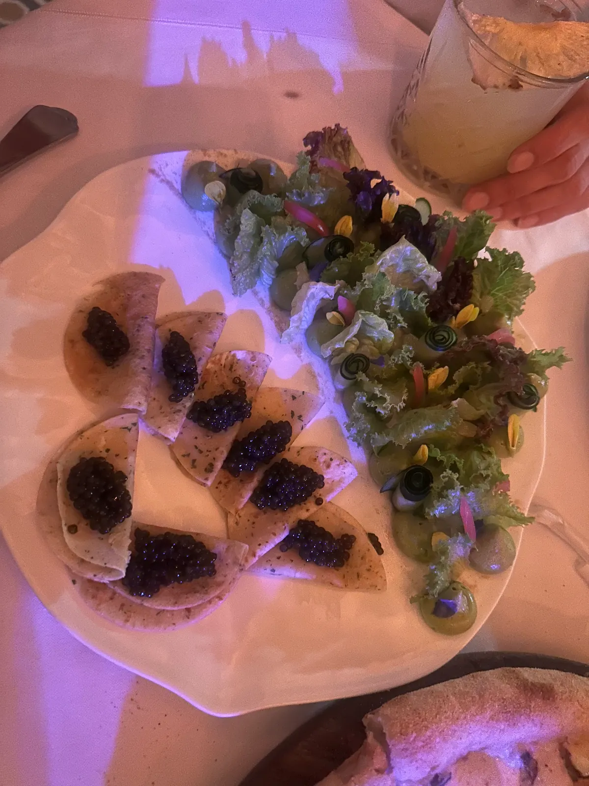 Dinner at Bagatelle, Tulum