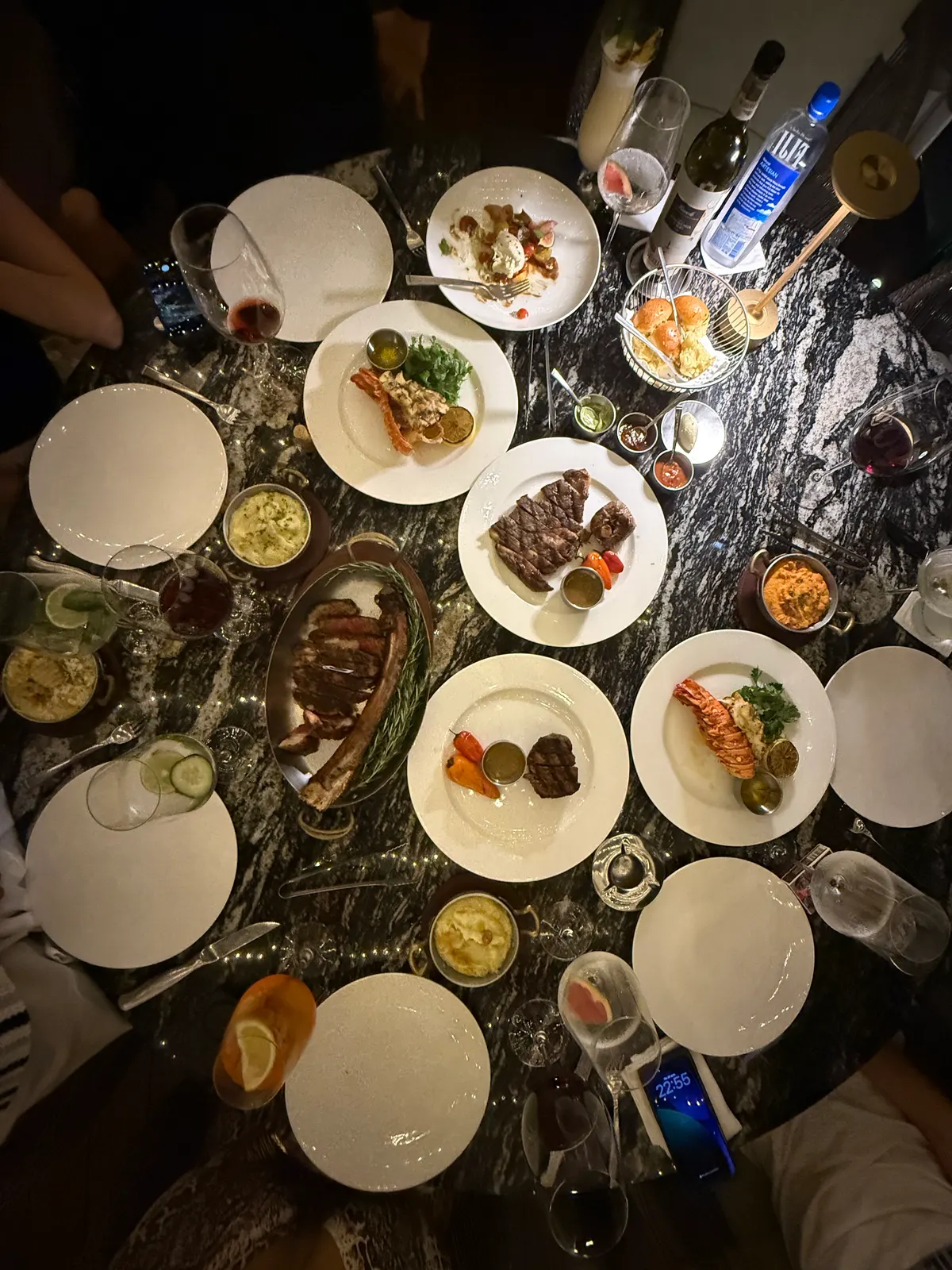 Dinner at Harry's, Cancún