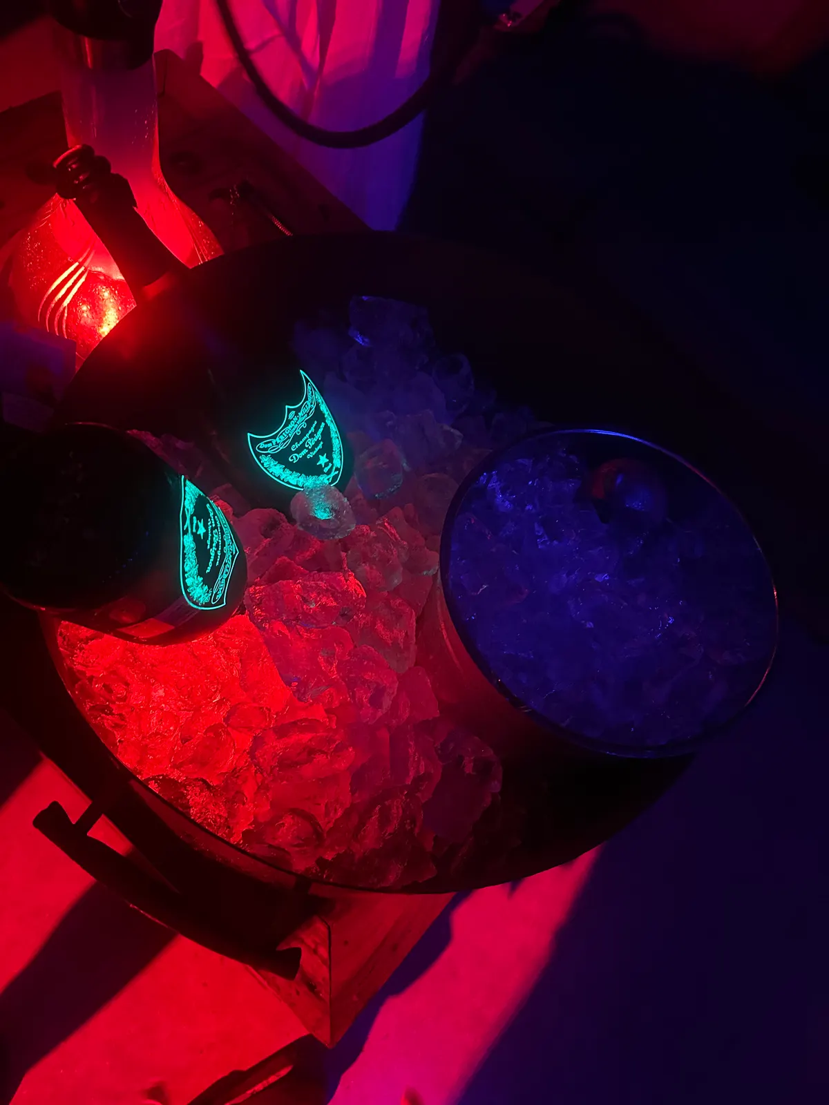 VIP table at Bonbonniere, Tulum