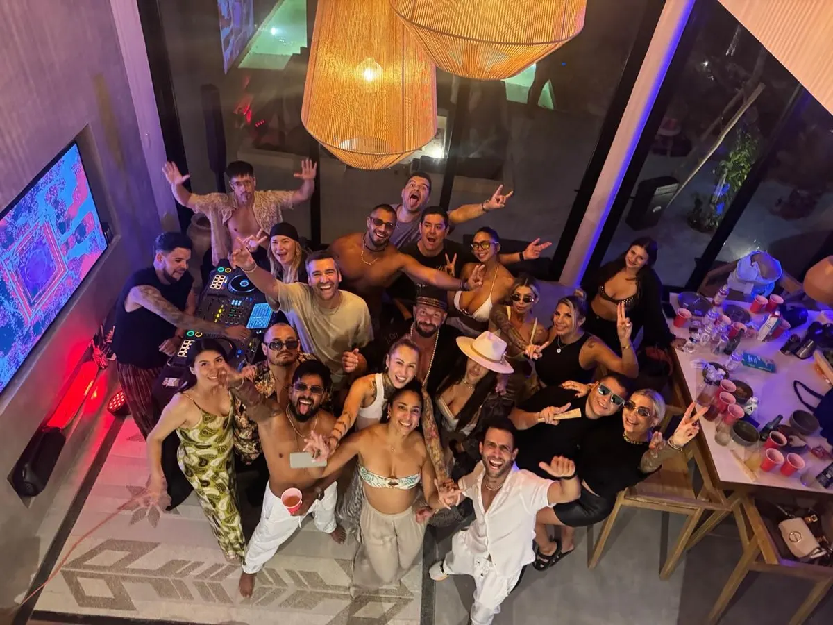Birthday villa party with a private DJ, Tulum